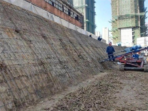 肃北建筑边坡支护