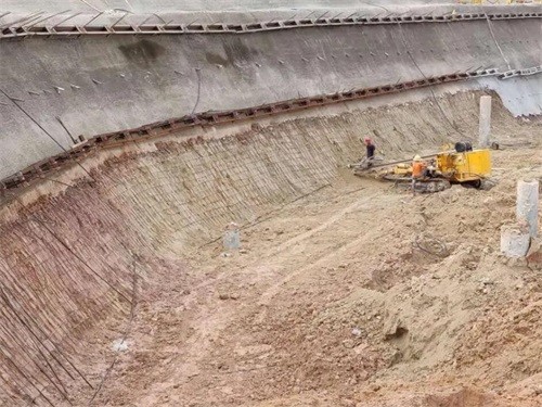 肃北基坑边坡加固
